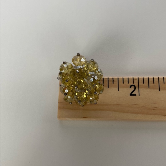 Yellow Necklace + Bracelet + Ring Set - Picture 9 of 10